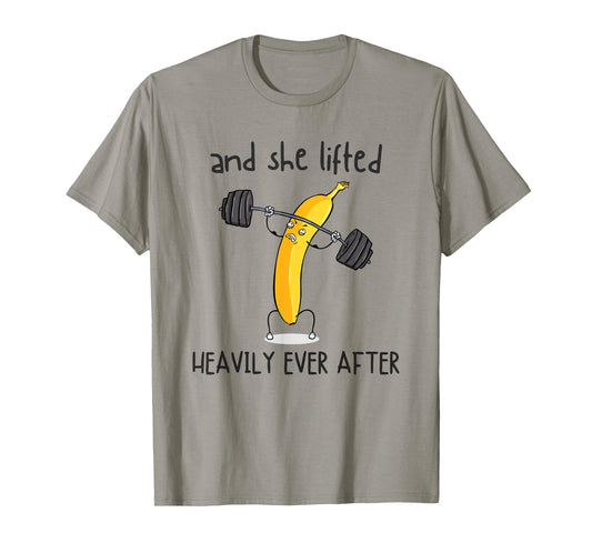 Banana, Funny Female Weightlifter Bodybuilder quote T-Shirt