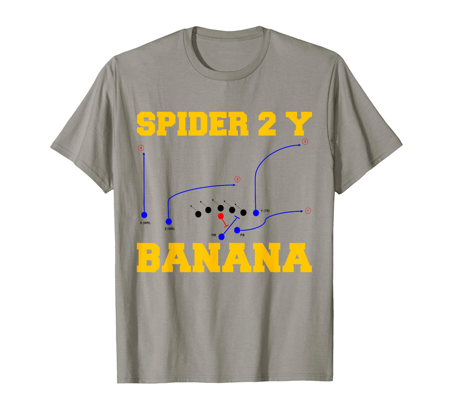 Spider 2 Y Banana Football Lovers T-Shirt