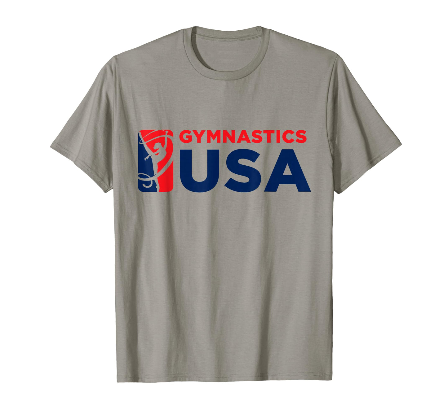 Gymnastics USA Support The Team Tshirt USA Flag T-Shirt