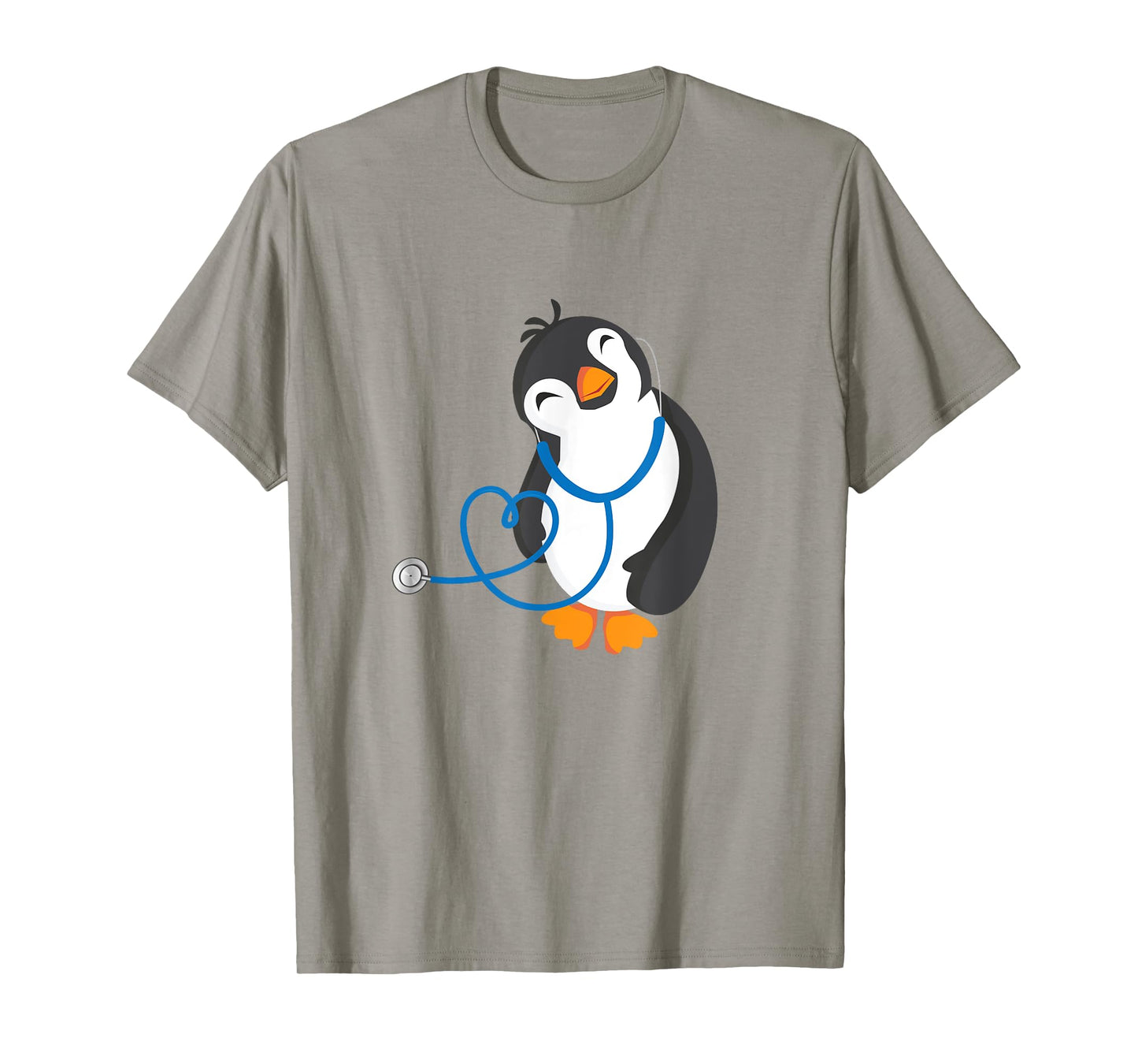 Cute Penguin Pediatrics Medical Nurse Doctor Tshirt T-shirt T-Shirt