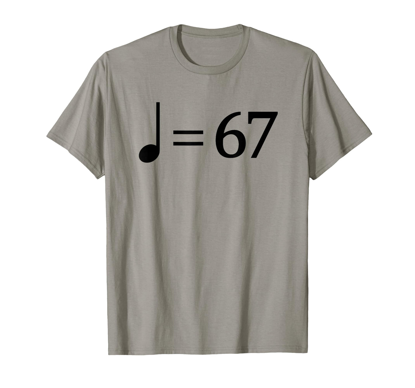 67 Music Meme Slang Musician Kids Funny Music Teacher T-Shirt