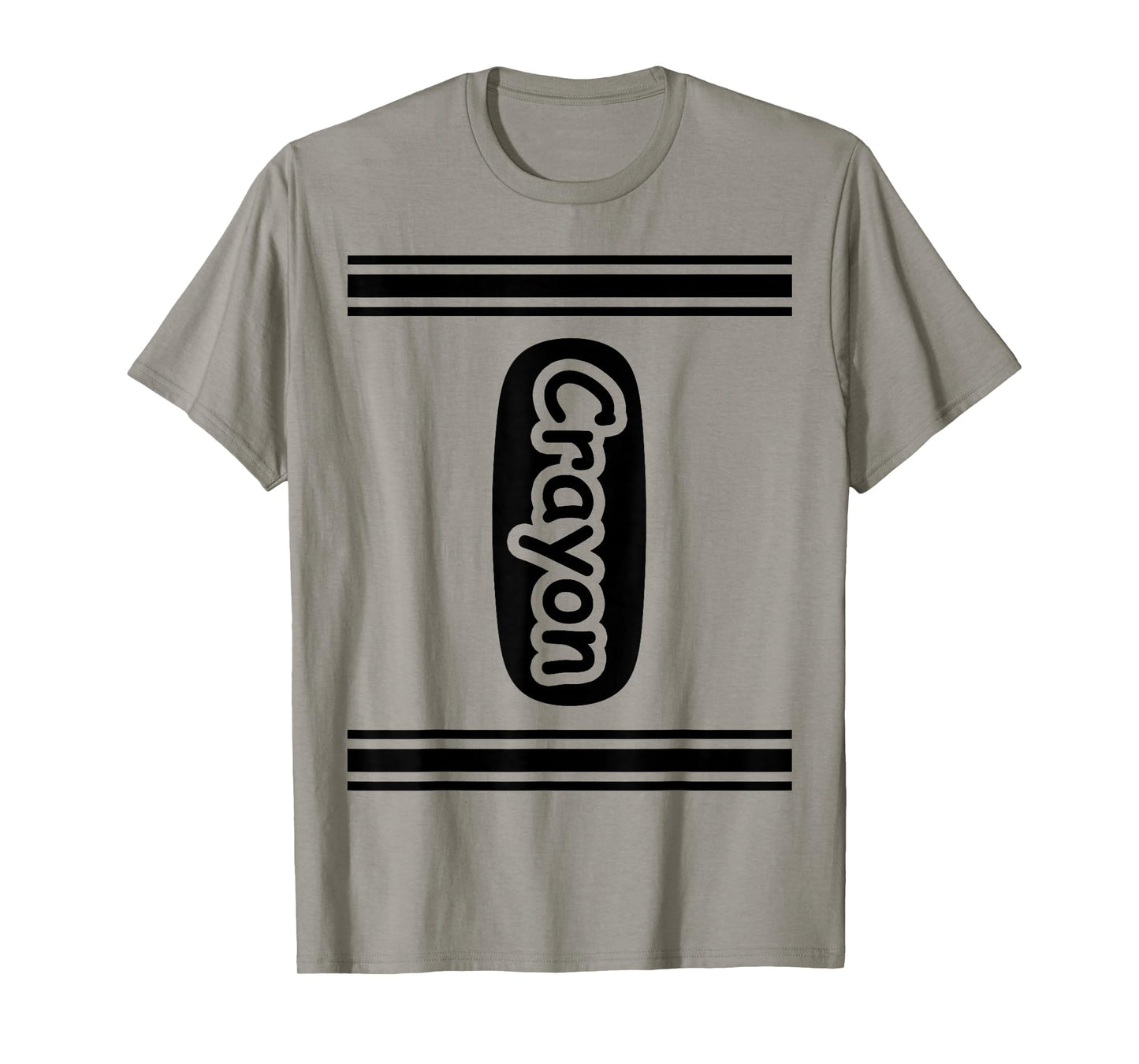 Crayon T-Shirt, Grey, Small