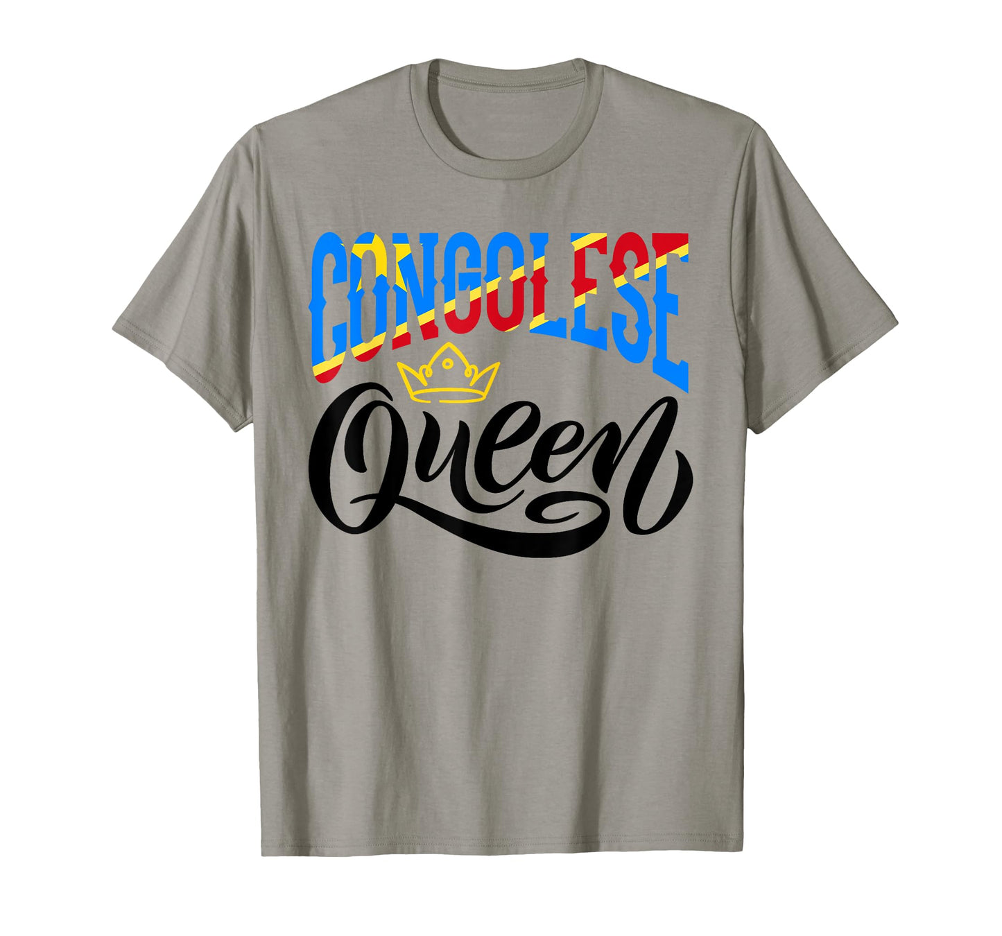 Congolese Queen Congolese DR Congo Congolese Flag T-Shirt