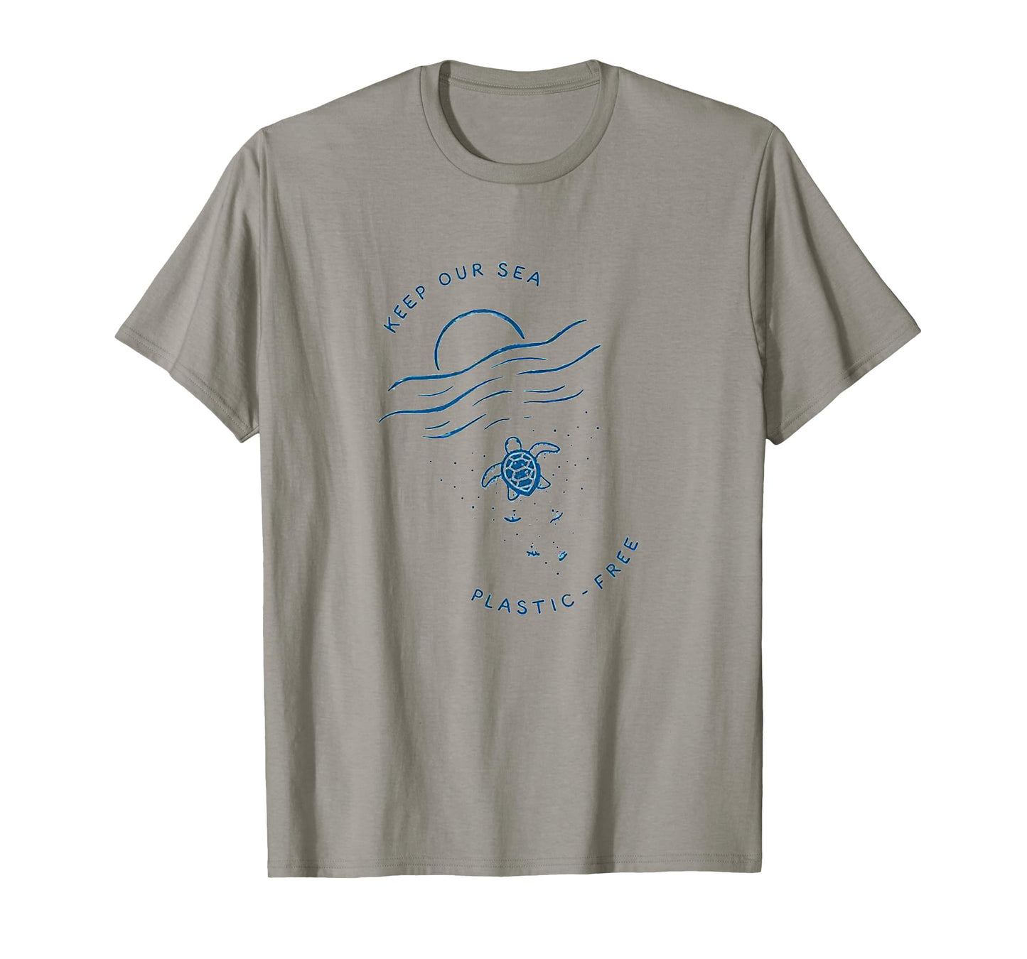 Keep Our Sea Plastic -Free Tshirt Ocean Lover Gift Tee T-Shirt