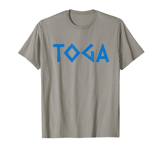 Greek Toga Party Opa Funny Retro Ancient Greek Party Costume T-Shirt