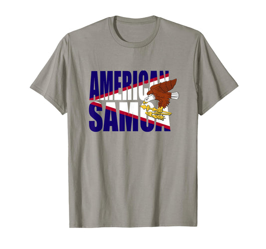 American Samoa Flag American Samoan Gifts Football Soccer T-Shirt