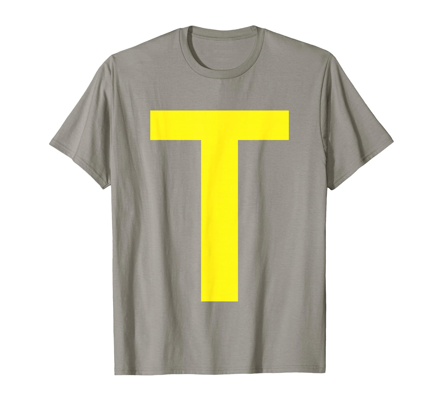Letter T Funny Group Matching Halloween Costume T-Shirt
