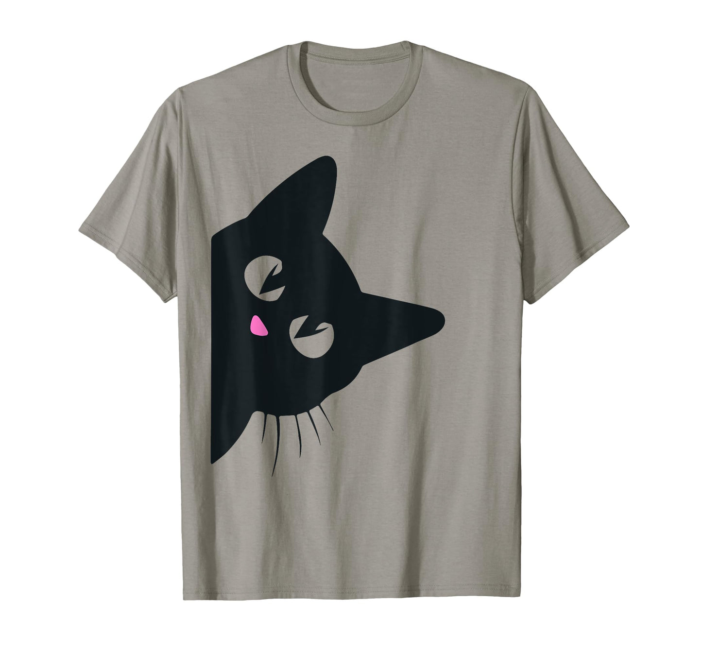 Cute Black Cat Halloween Costume Kitten Kids Toddler Adult T-Shirt