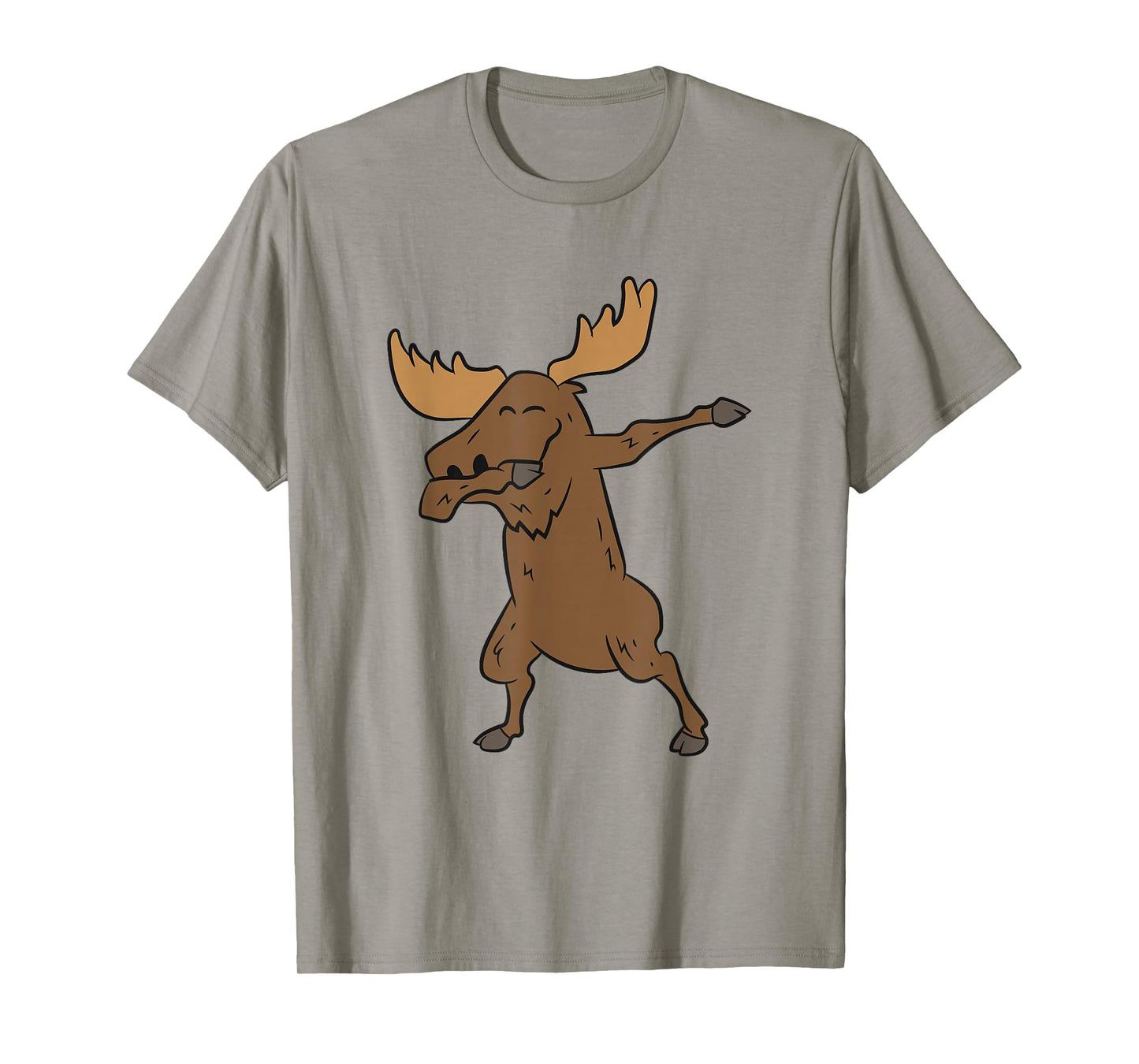 Dabing Moose Funny Canadian Moose T-Shirt