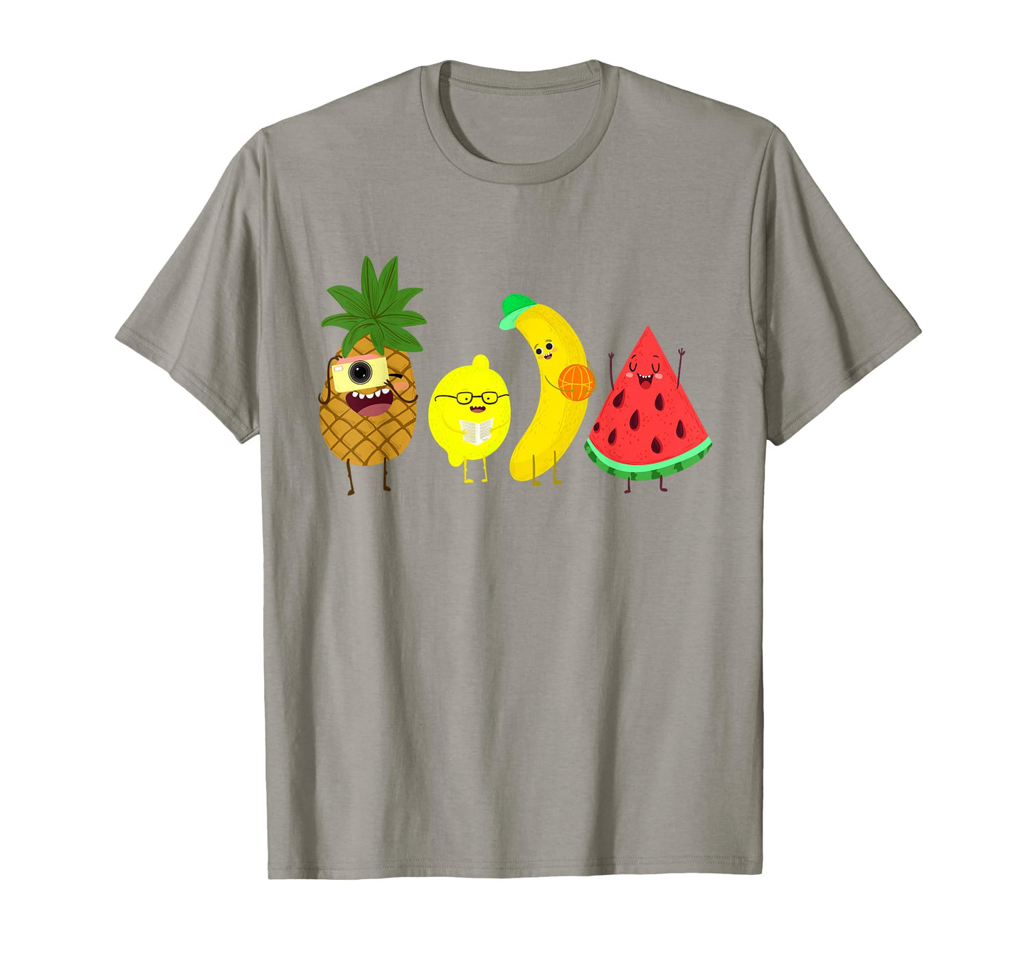 Cute Fruit Friends Family Summer Party T-Shirt T-Shirt