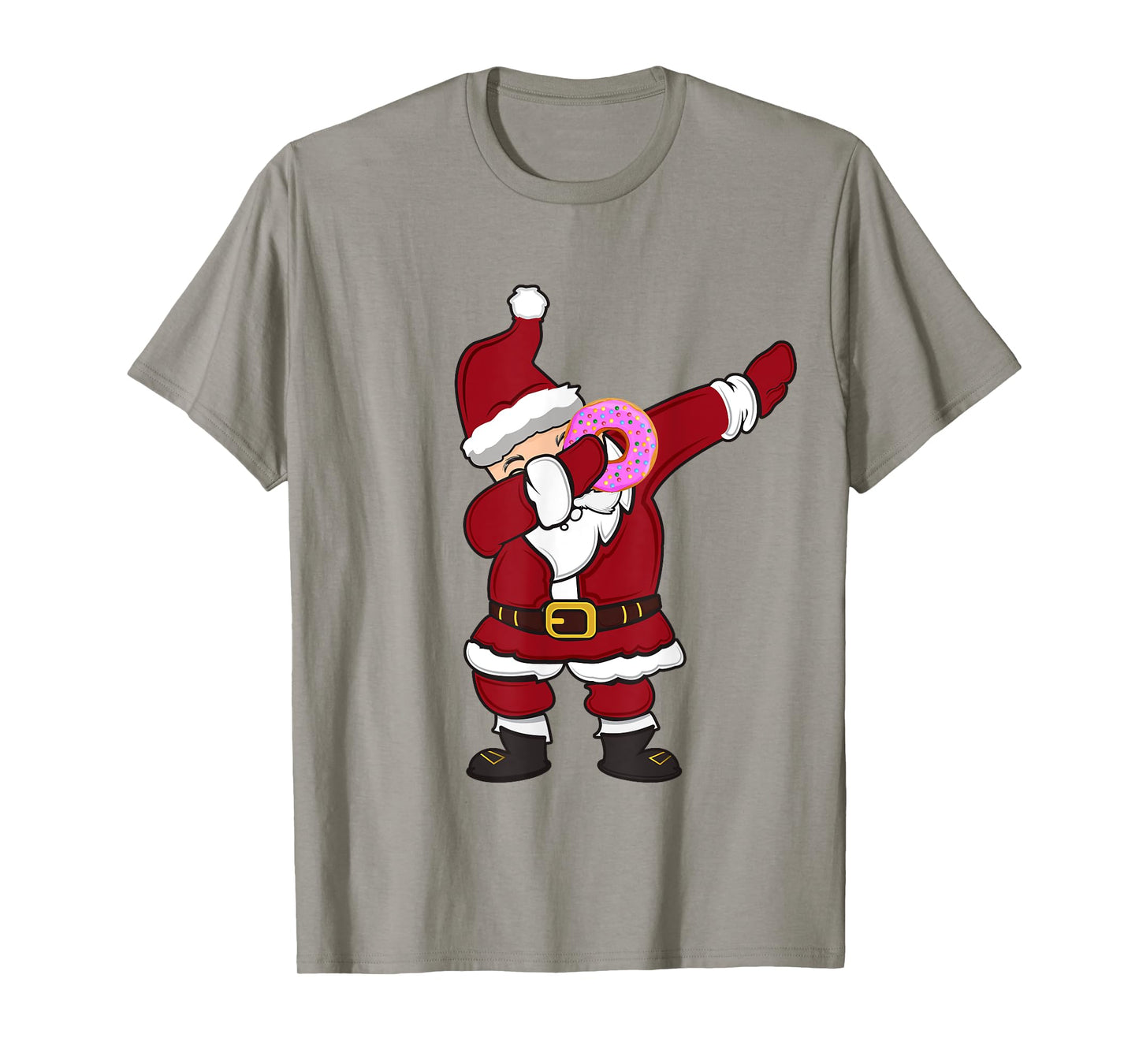 Funny Ugly Christmas Sweater Dab Santa Donut - Dabbing Santa