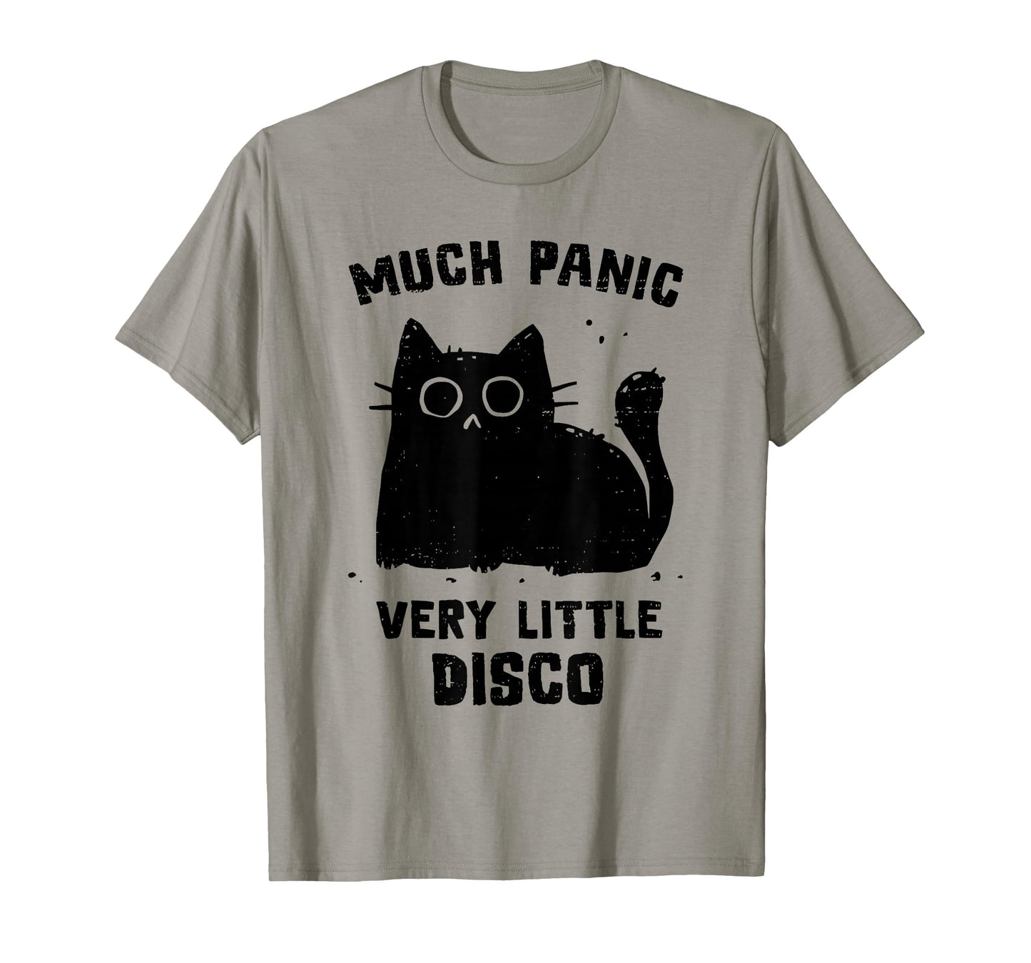 Much Panic Very Little Disco Funny Cat Japanese T-Shirt