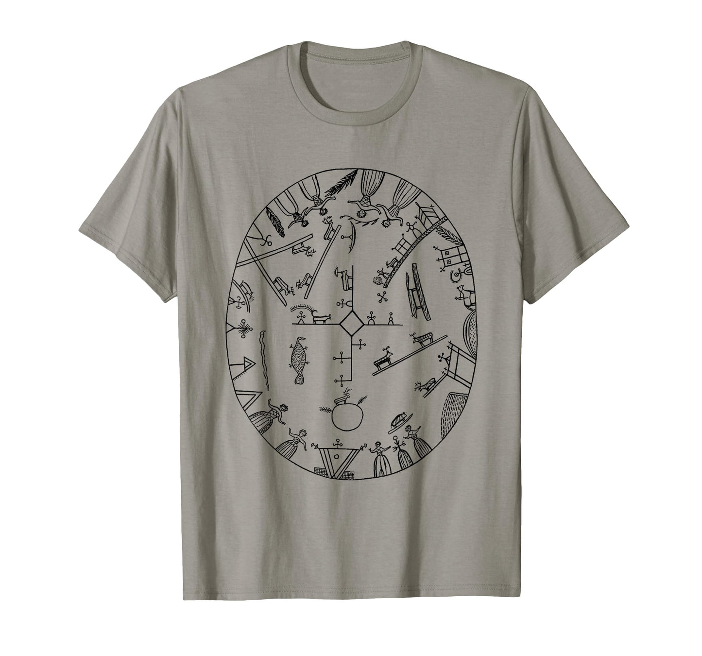 Sami T-Shirt Saami Sapmi Lapp Laplander Scandinavia Nordic T-Shirt