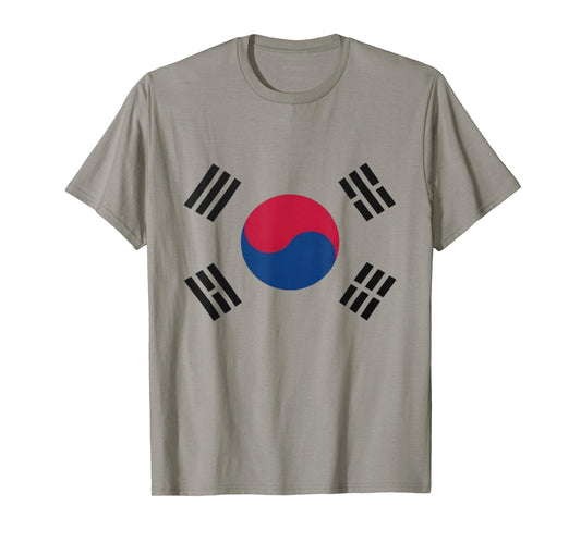 South Korea Korea Flag for Men Women Youth Kids T-Shirt