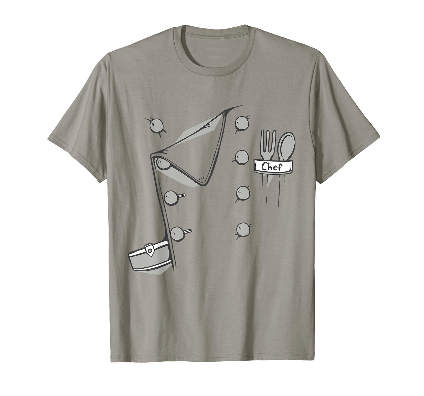 Chef Jacket Chef Costume Cook Cooking Funny Chef Gift T-Shirt