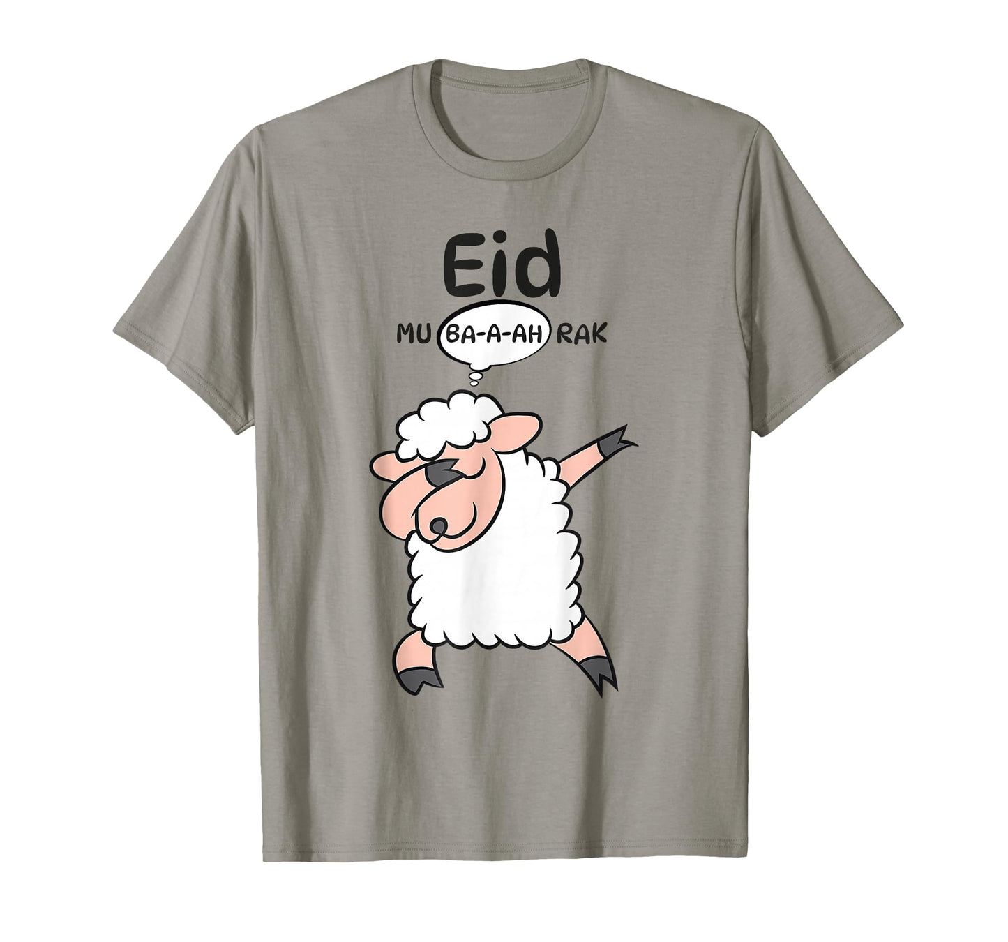 Cute Dabbing Sheep Eid Mu-ba-a-ah-RAK Eid al Adha Mubarak T-Shirt