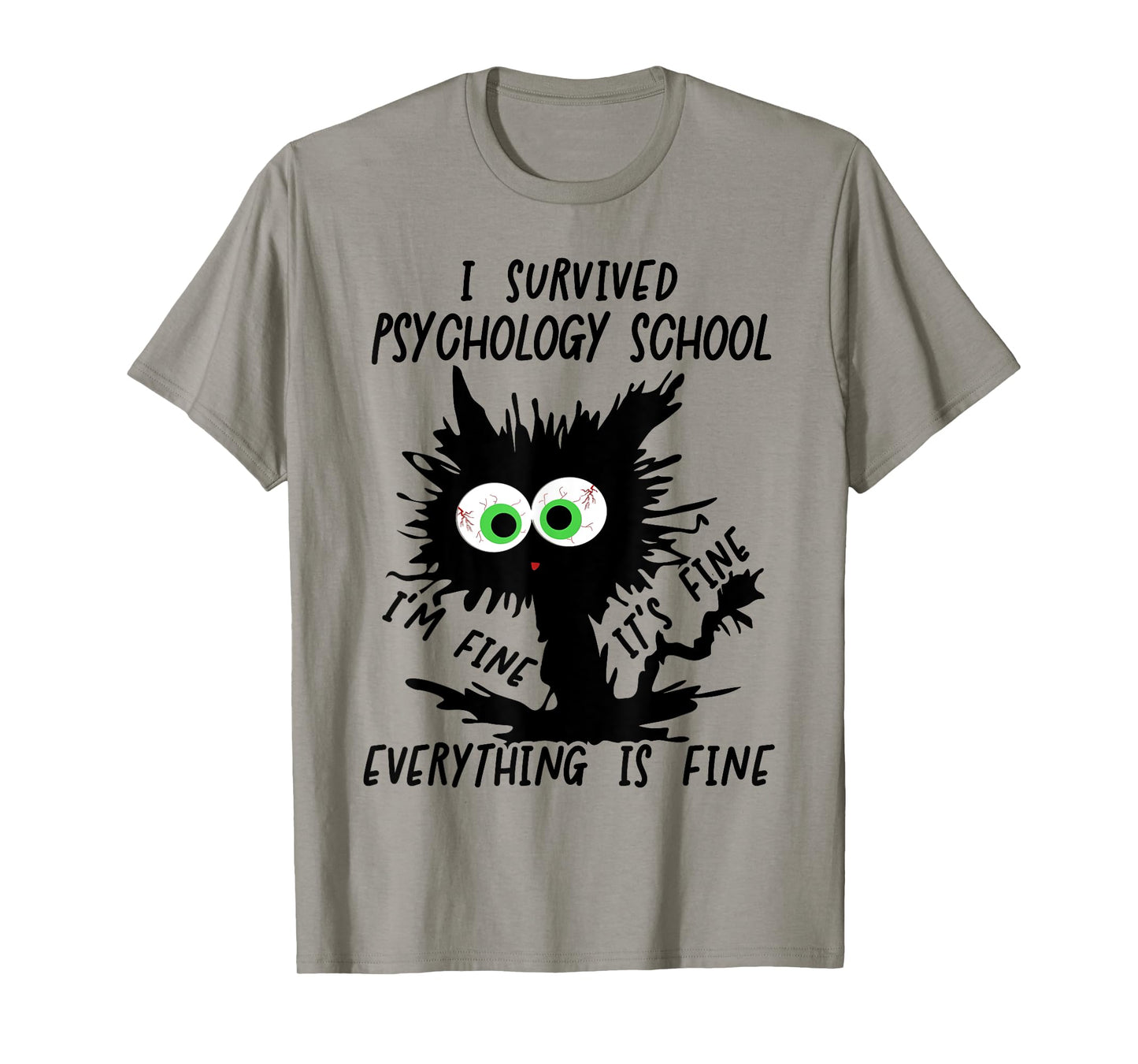 I Survived Psychology School Graduation 2024 T-Shirt