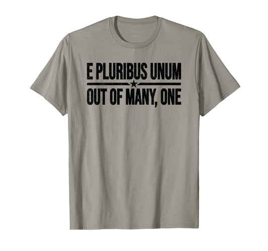 E PLURIBUS UNUM UNITED STATES MOTTO USA T-Shirt
