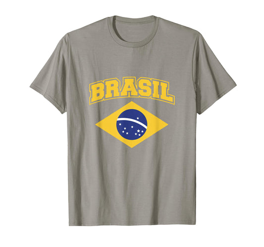 Brazil Independence Day Born in Brazil Flag Love Brasil T-Shirt
