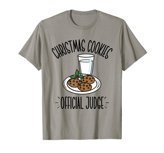 Christmas Cookies Official Judge, Cookie Taste Tester T-Shirt