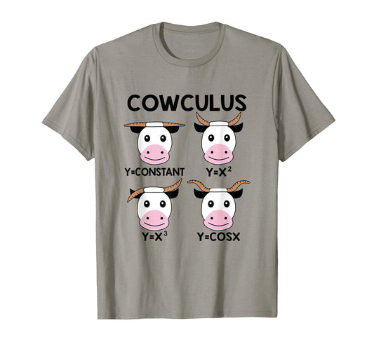 Cowculus Funny Calculus Math Teacher Math Lover T-Shirt