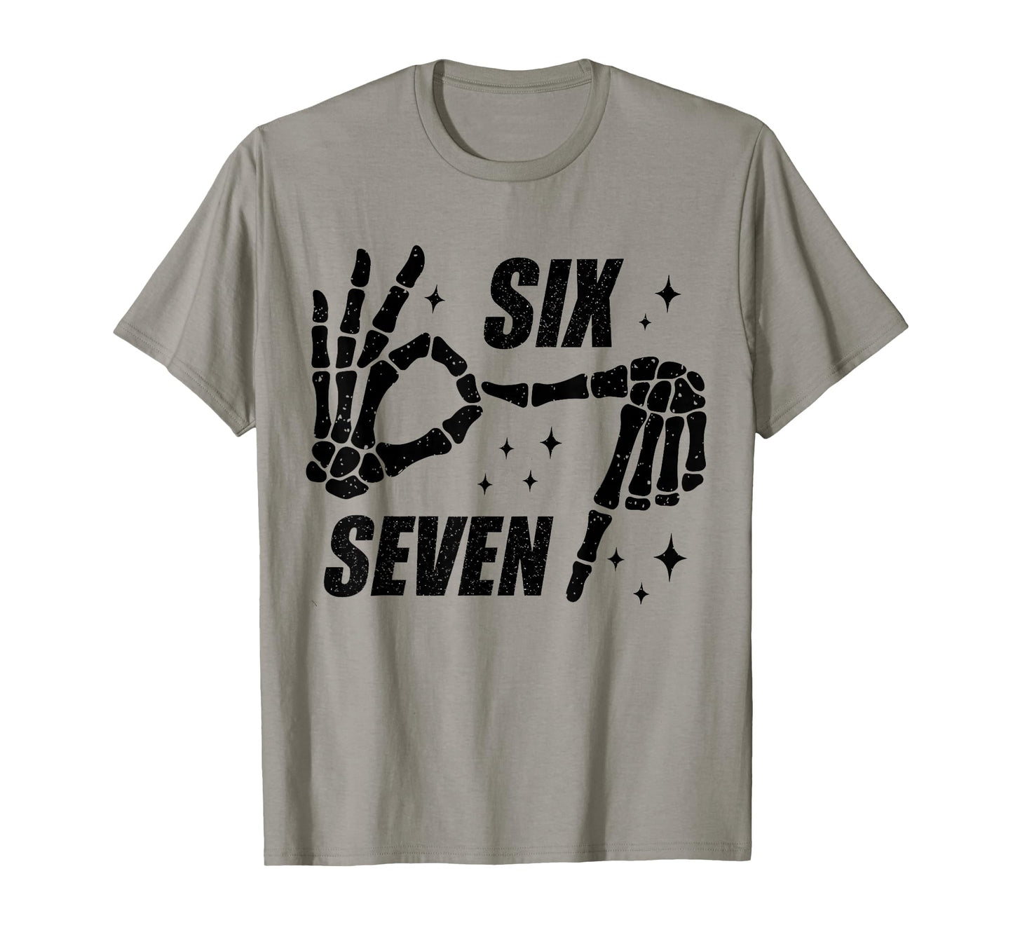 Cool Six Seven Number Gen Alpha Slang 6 7 Trending Meme T-Shirt