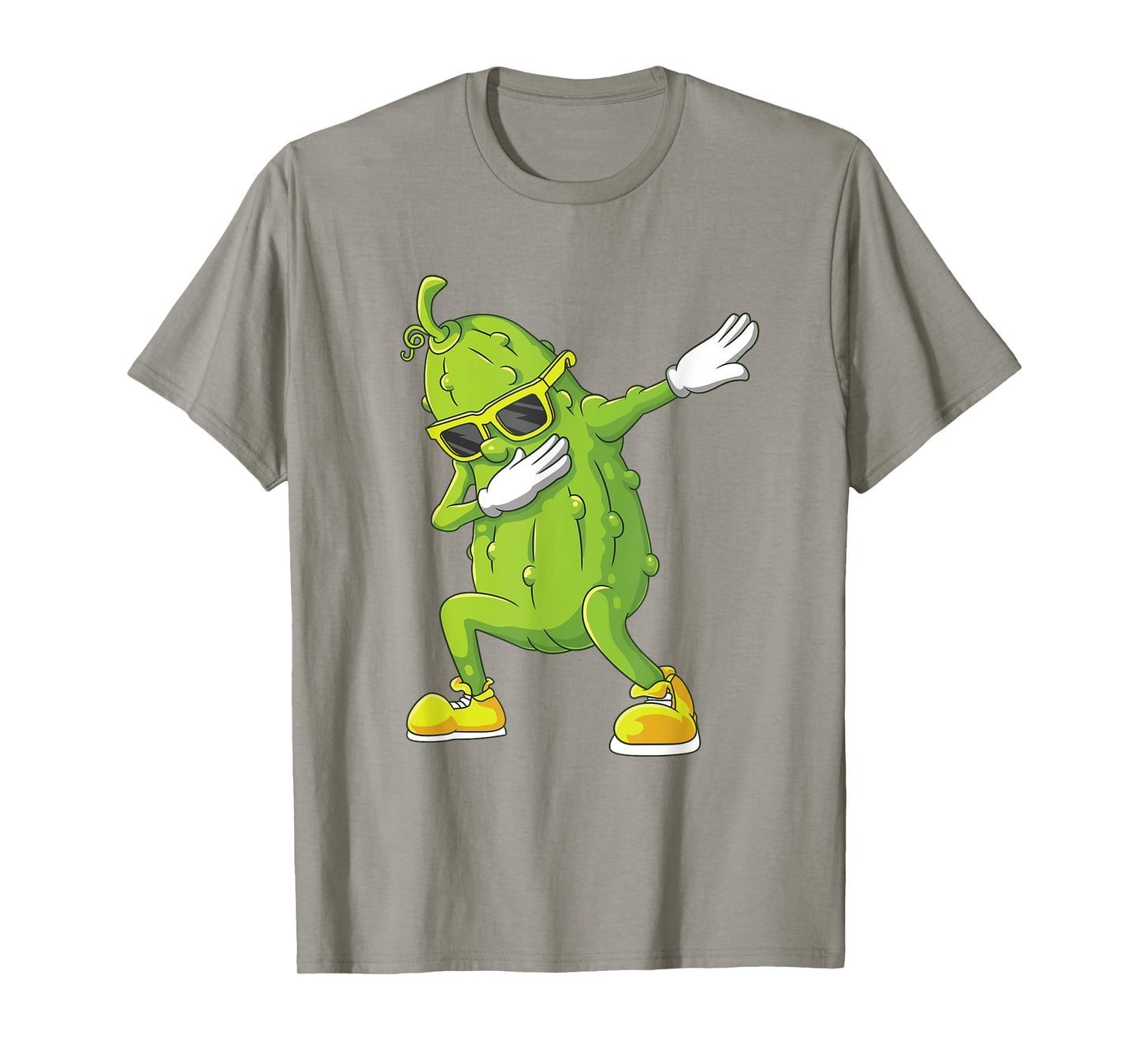 Dab Halloween Pickle Dabbing Dancing Cucumber Costume Party T-Shirt