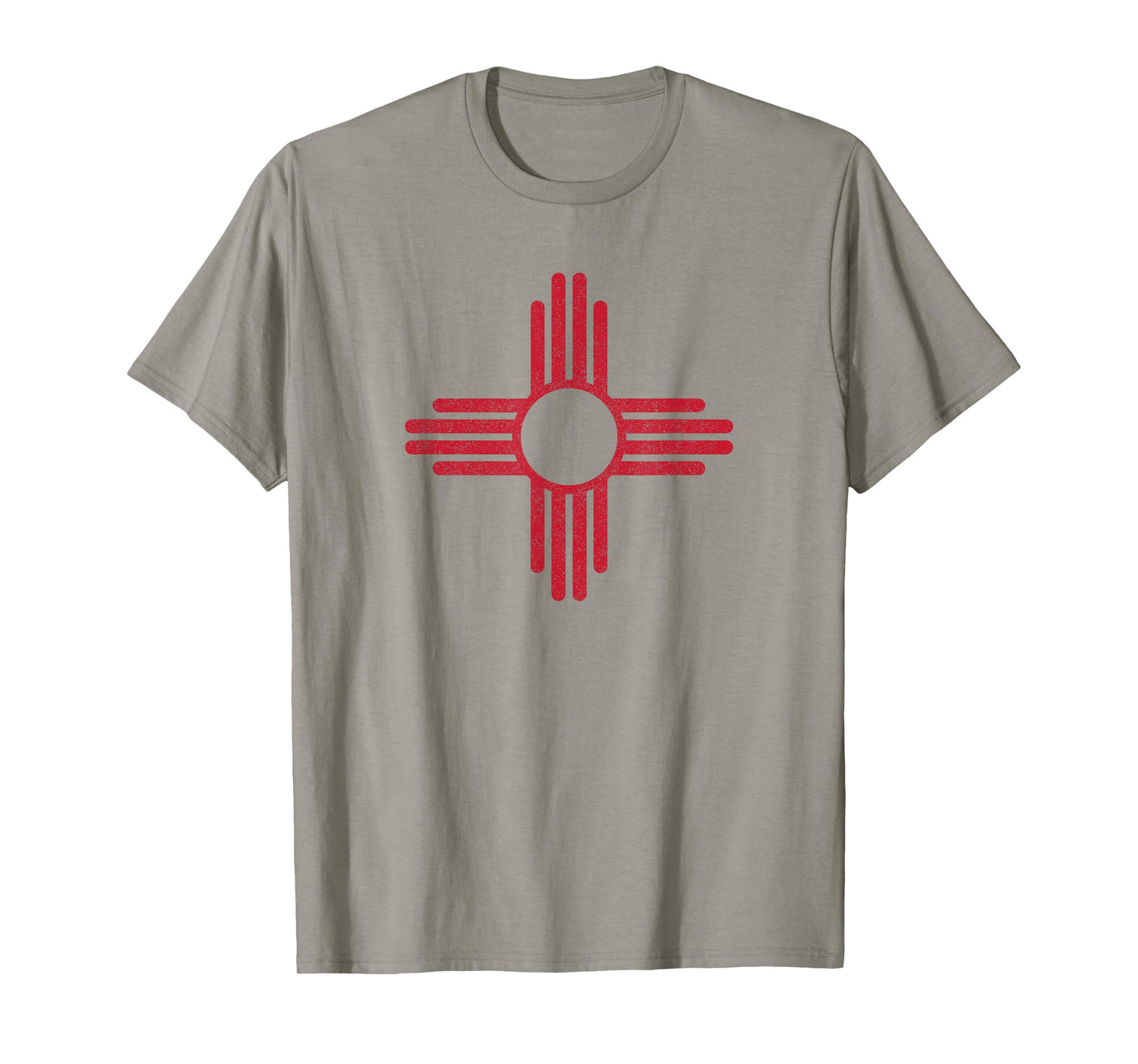 Vintage New Mexico Flag Zia Sun Souvenir Mens Womens Kids T-Shirt
