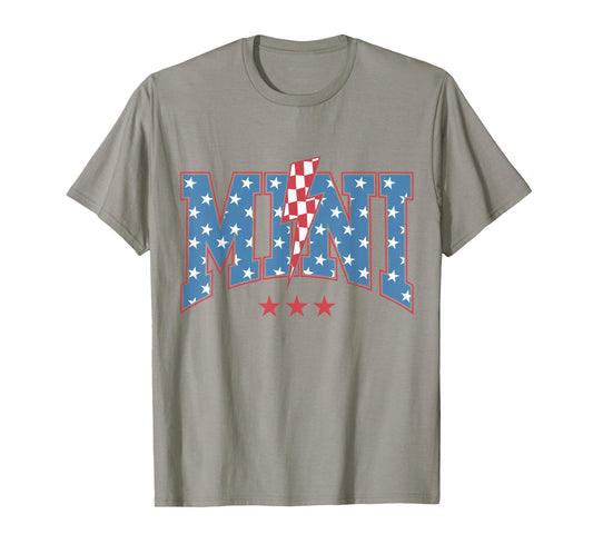 Mama Dada Mini 4th of July American Family Matching Tees T-Shirt