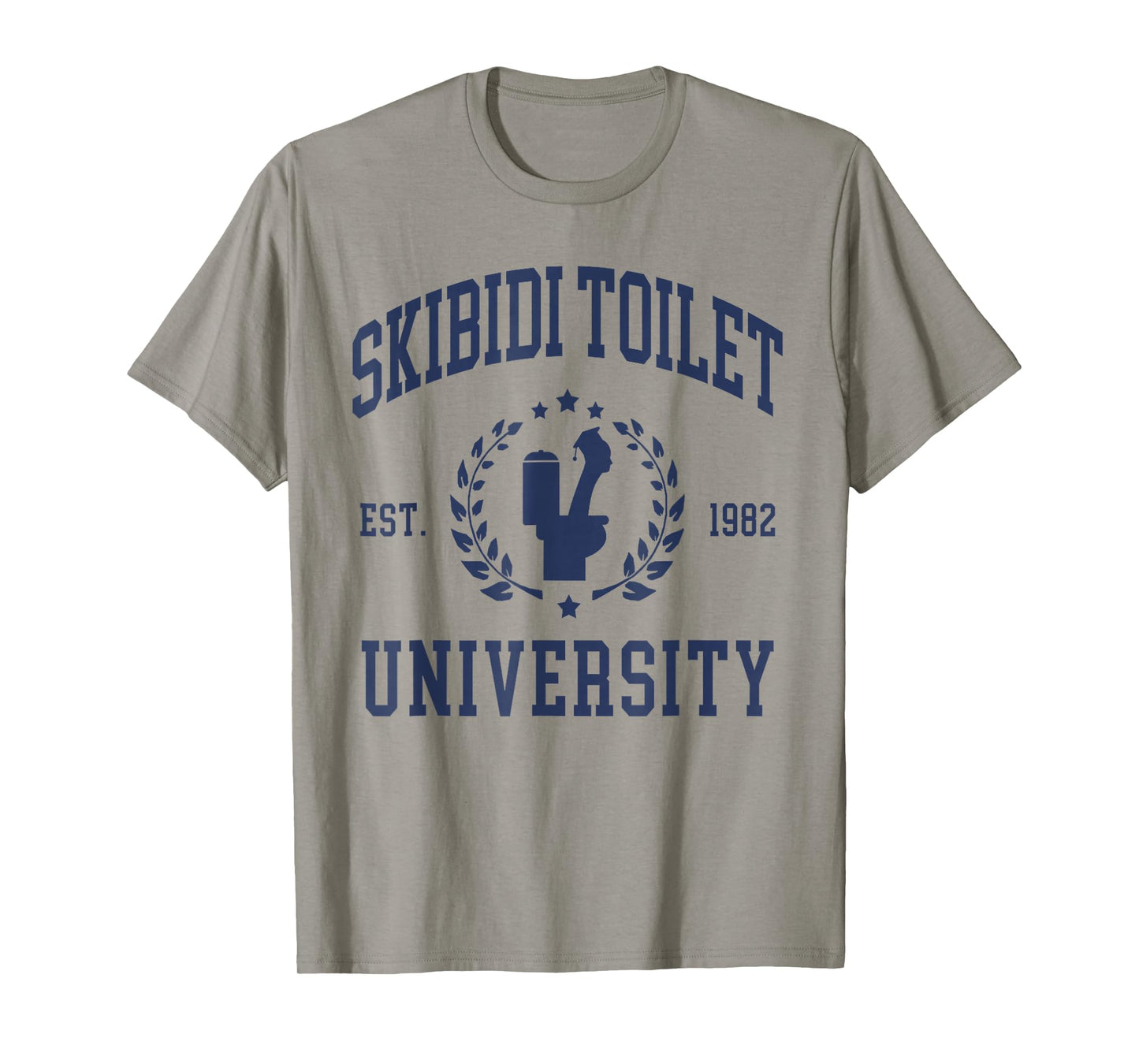 Skibidi Toilet University Funny Skibidi Meme T-Shirt