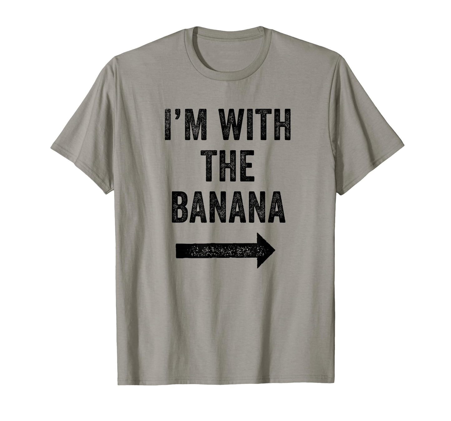 Funny I'm With the Banana Lazy Halloween Costume Matching T-Shirt
