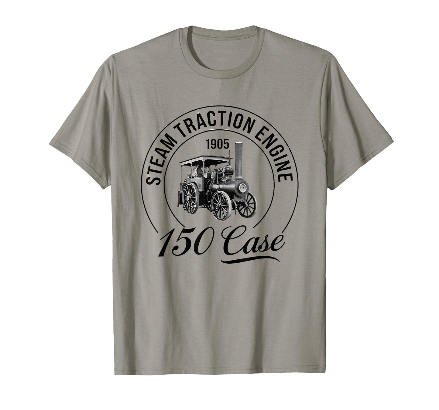 150 Case Steam Traction Engine Vintage Antique Farm Tractor T-Shirt