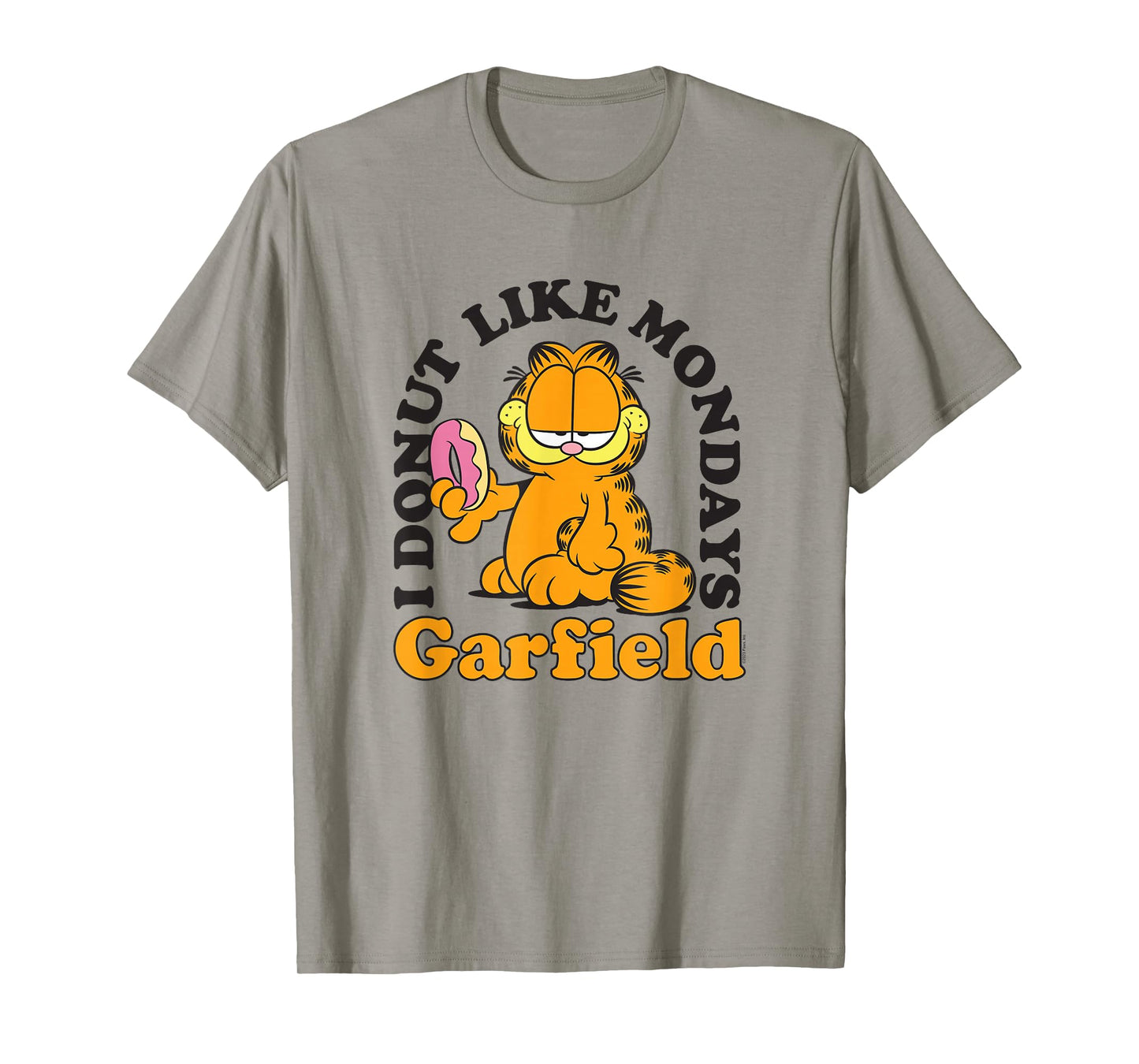 Garfield I Donut Like Mondays Cartoon Cat T-Shirt
