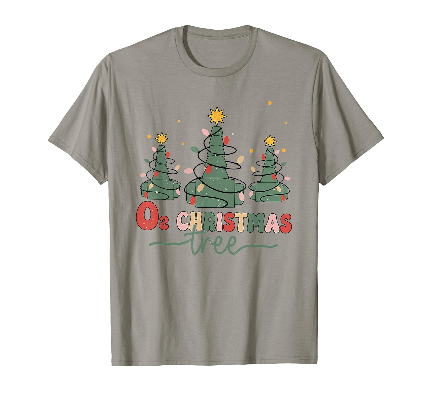 Respiratory Therapist Christmas Gifts Retro Oh Christmas Tree Funny Nurse RT T-Shirt, Women's Blue Small Classic Fit Short Sleeve Crew Neck Polyester 100% Stretchable T-Shirt
