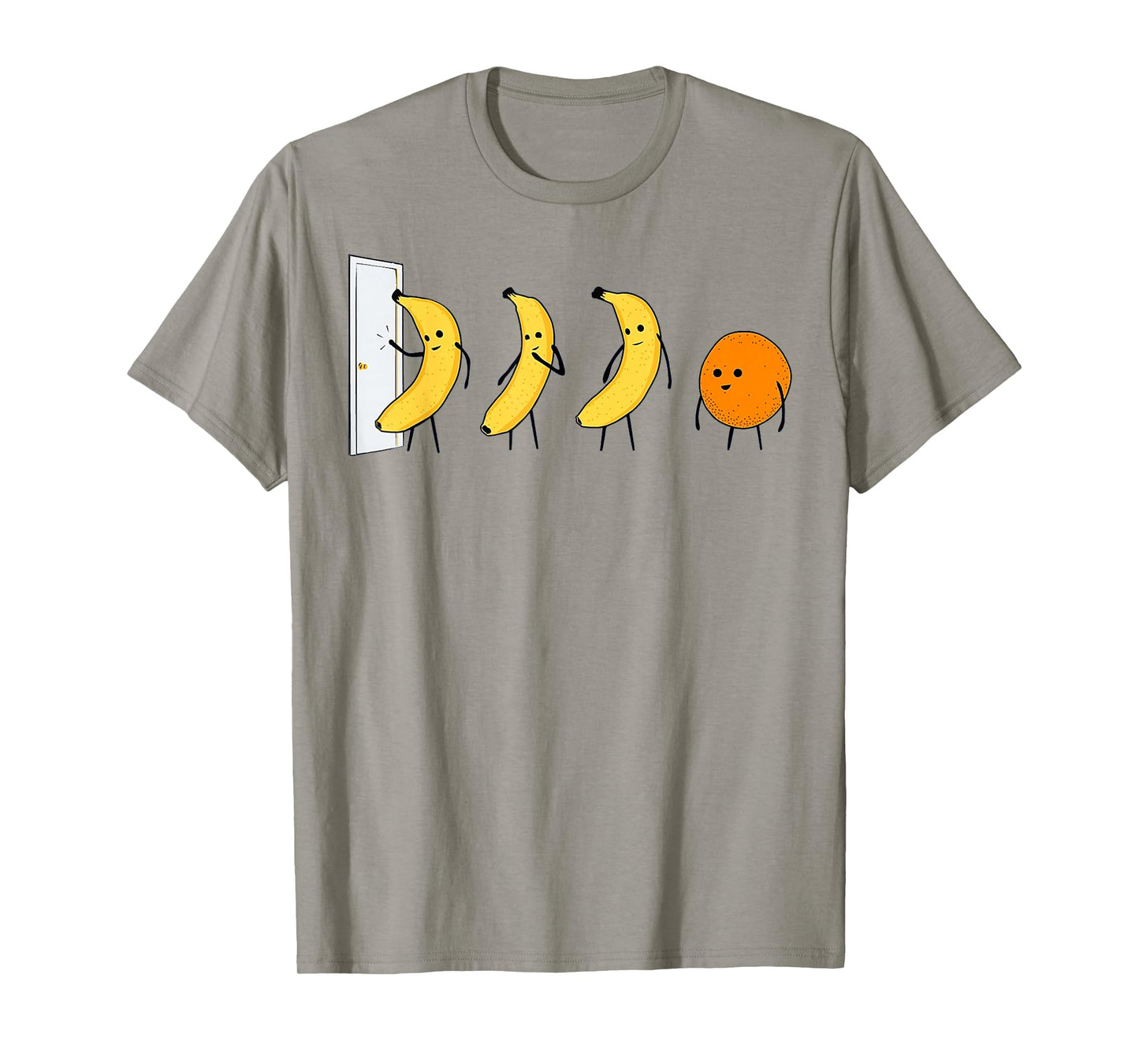 Knock Knock - Who's There - Banana Who's There - Orange T-Shirt