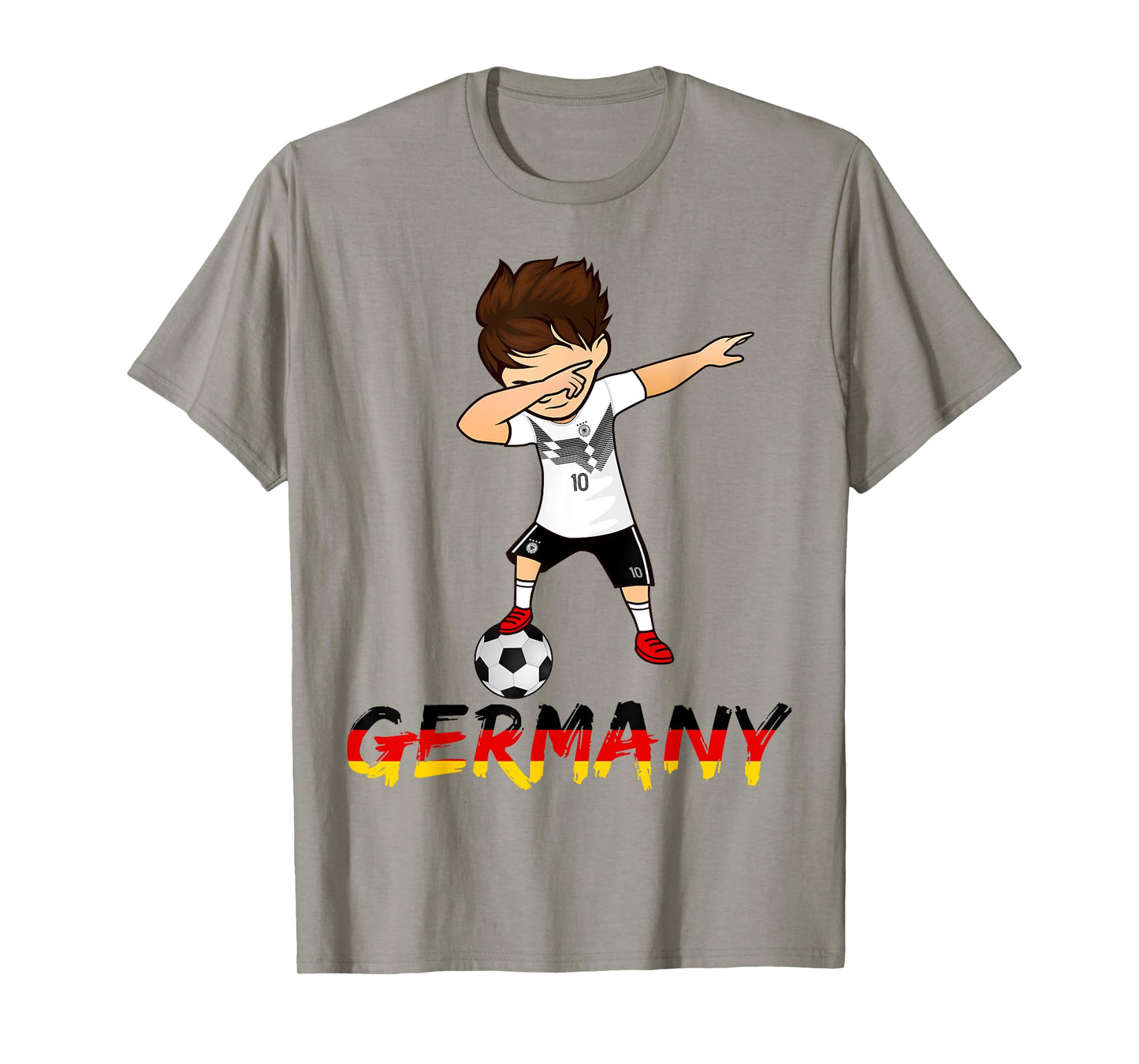 Dabbing Germany Soccer T-Shirt Boys German Football Kit Tee