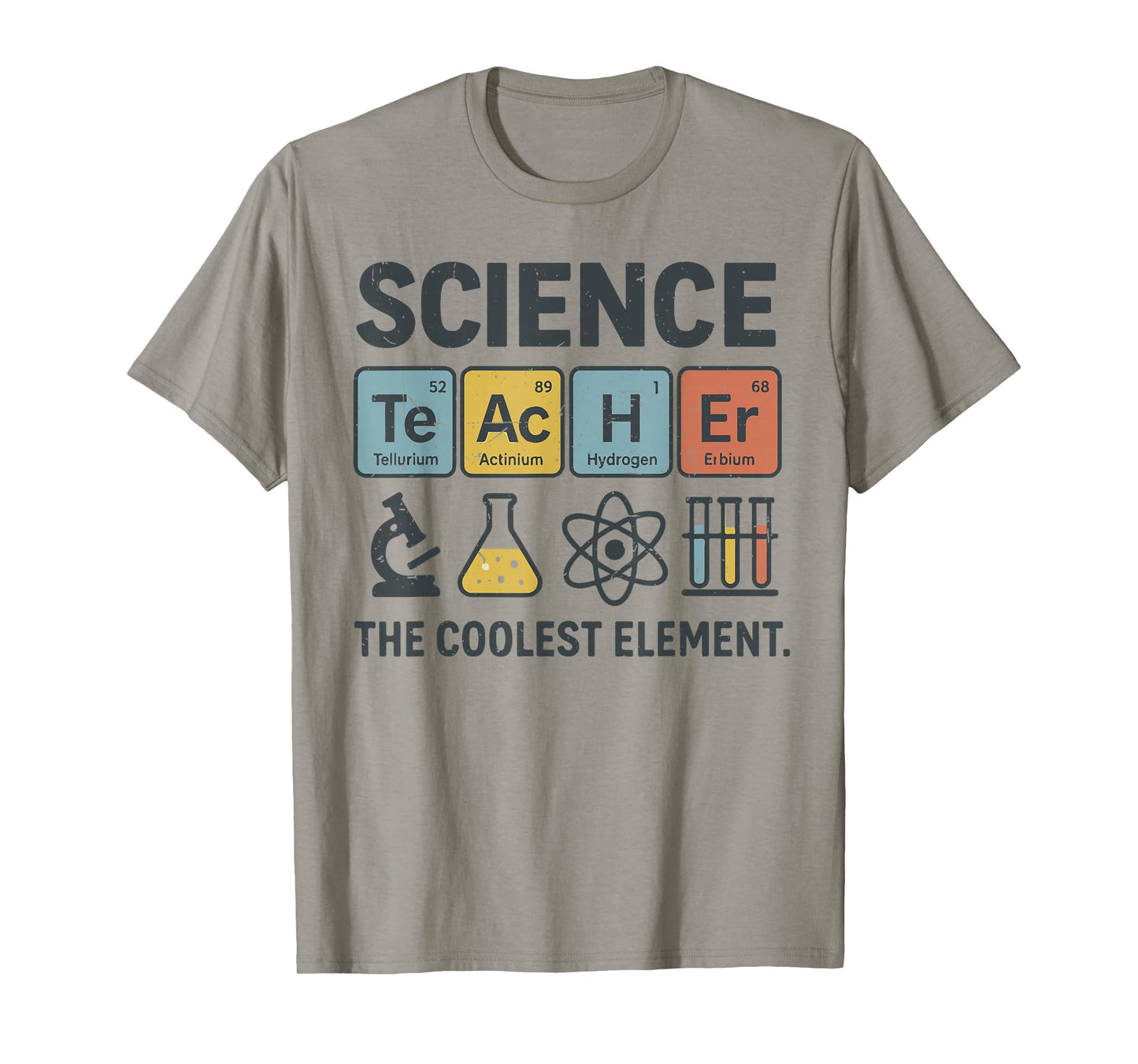 Science Teacher Funny Periodic Table Jokes Chemistry Pun T-Shirt