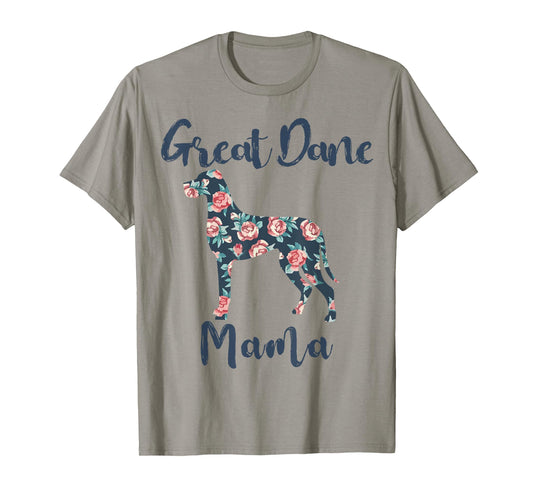 Great-Dane Shirt Great Dane Mama Mom Women T-Shirt
