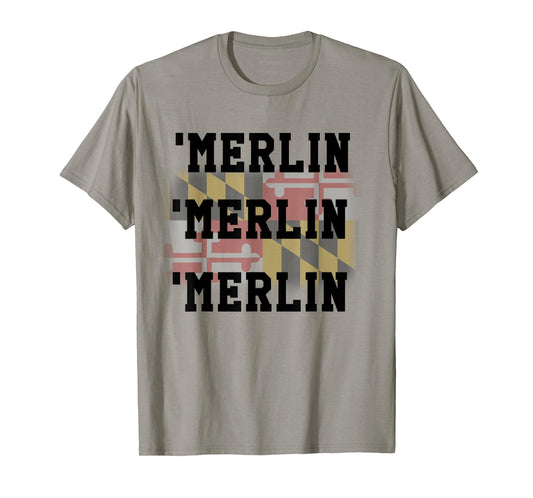 Maryland Pride Flag Merlin Tee Shirt