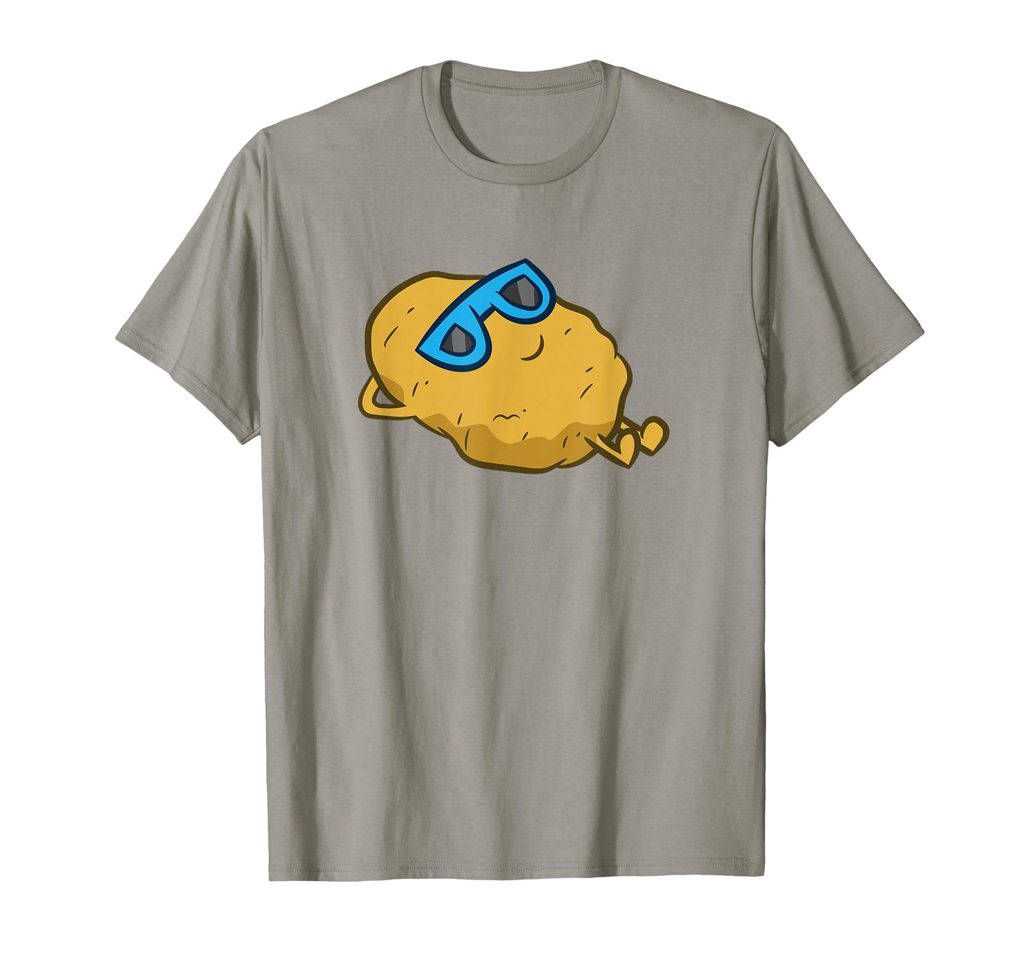 Cute Potato With Sunglasses Relaxing Potato T-Shirt