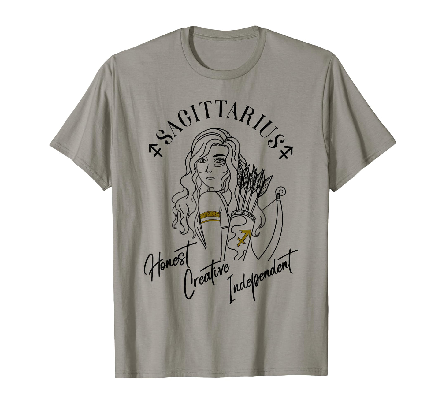Sagittarius Woman Zodiac Gift for Sagittarius Traits T-Shirt