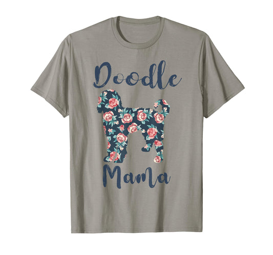 Golden-Doodle Mom Shirt Doodle Mama Women T-Shirt