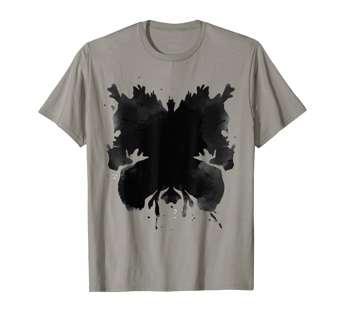 Aesthetic Moth Ink Blot Rorschach Psychology Student Teacher T-Shirt