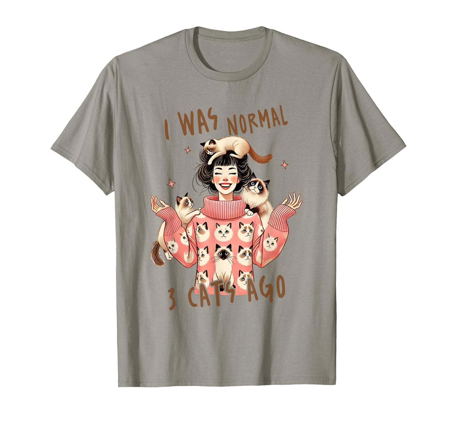 Funny Cat Lover Kitten Sassy Cat Women T-Shirt