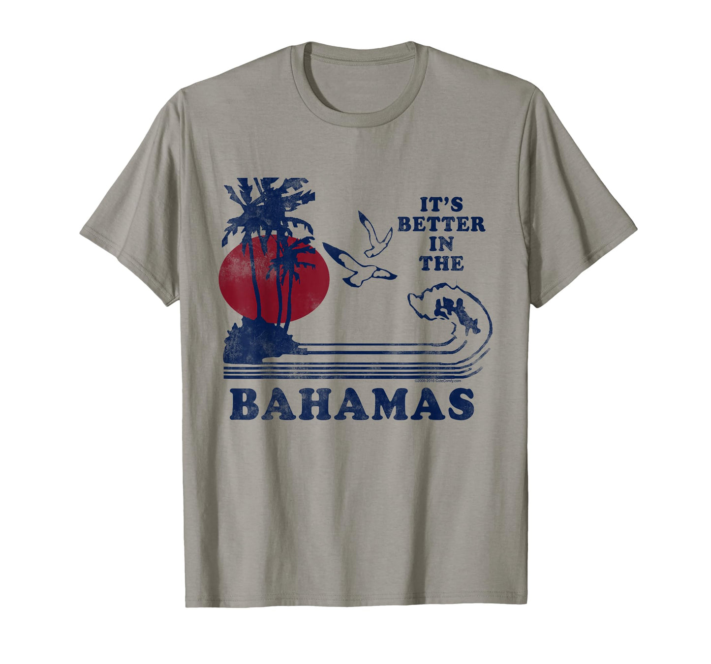 It's Better in The Bahamas Vintage 80s 70s Retro Souvenir T-Shirt