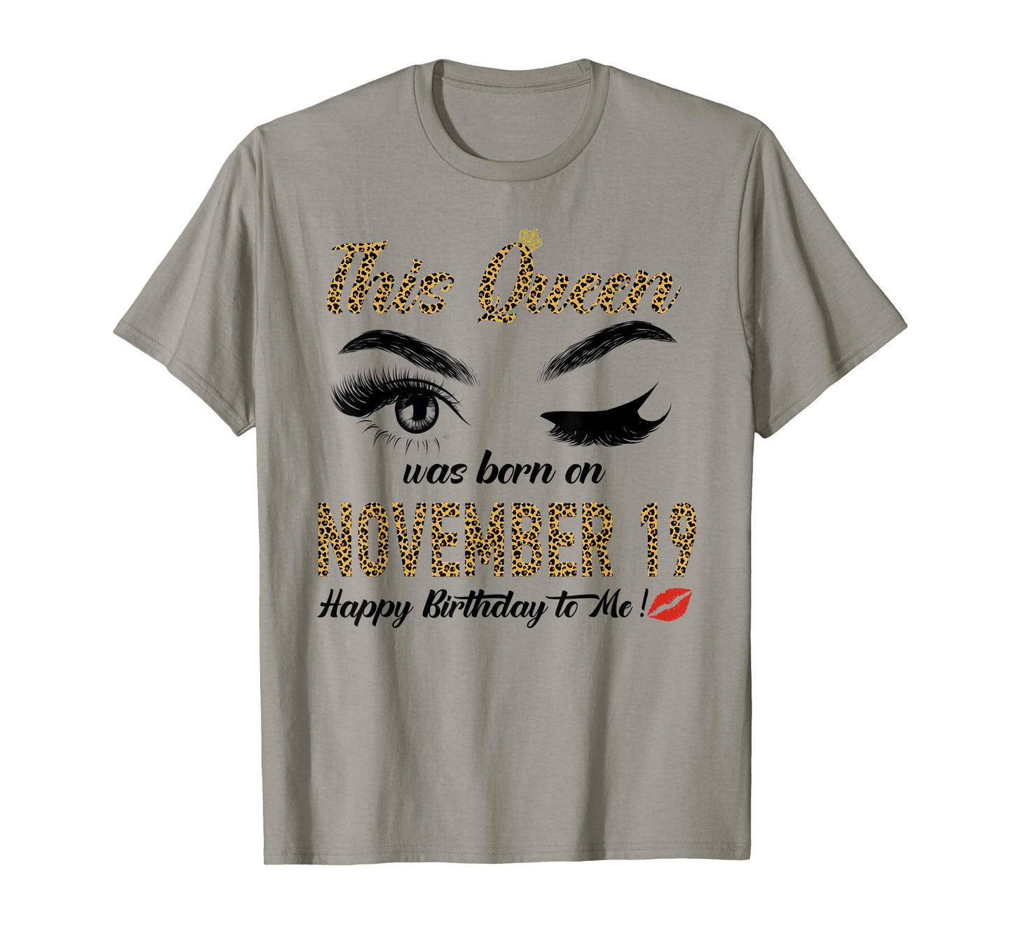Womens Queens are born on November 19th A queen was born in T-Shirt