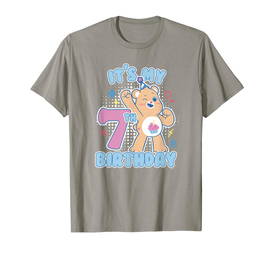 Care Bears Birthday Bear It's My 7th Birthday Celebration T-Shirt