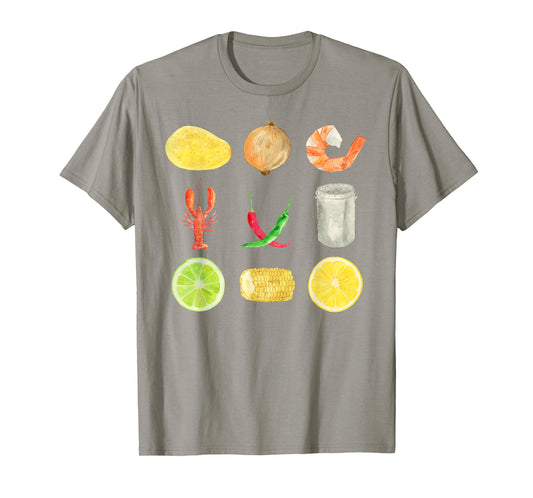 Cute Crawfish Low Country Boil y2k Clean Girly Aesthetic T-Shirt
