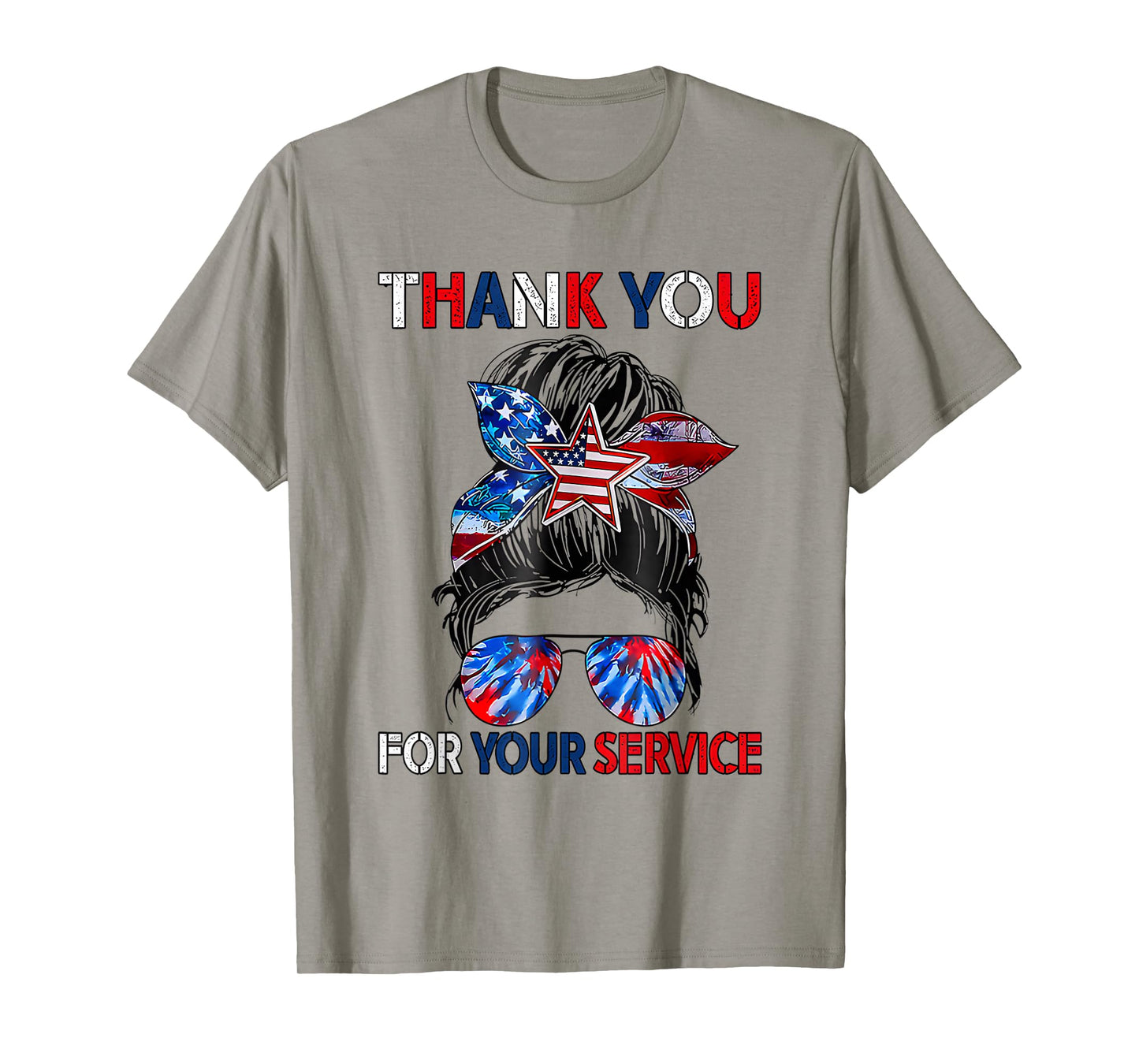 Thank you for your services Patriotic Veterans day Men Women T-Shirt