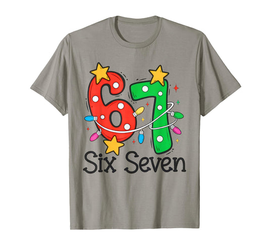 67 Meme Six Seven for Kids Women Men Boys Girls Christmas T-Shirt